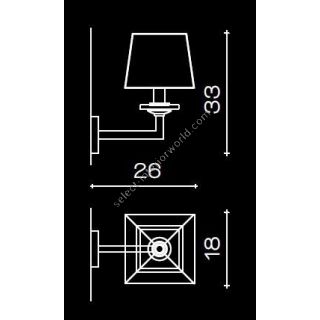 Il Paralume Marina / Wall Sconces / IL-1214/A1