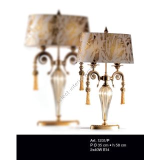 Il Paralume Marina / Table Lamps / 1231/P-1231/G