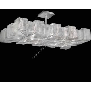 Glass & Glass Murano / Pendants Lights / Overlap 2 ART. 1315/S