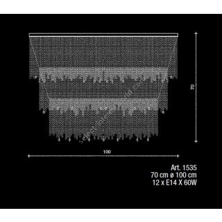 Il Paralume Marina / Chandelier / 1535
