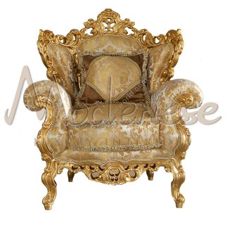 Modenese Luxury Interiors / Armchair / Baroque 15420
