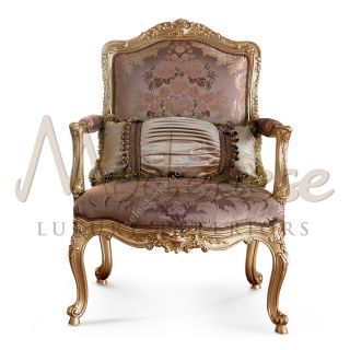 Modenese Luxury Interiors / Armchair / Beige Classic 15524