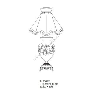 Il Paralume Marina / Table Lamp / 1587/P