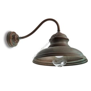Moretti Luce / Outdoor Wall Lights / Mill 1590 T