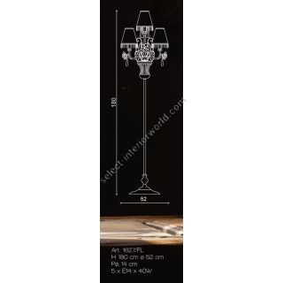 Il Paralume Marina / Floor Lamps / Classic / 1627/FL