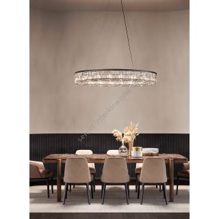 Masiero / Pendants & Suspension Lights / PALLADIO S 16/150/18 OV