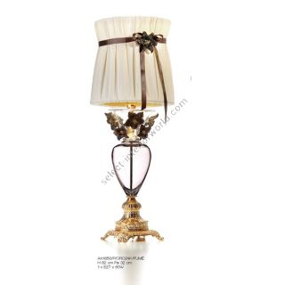 Il Paralume Marina / Table Lamps / 1850/P/ORO24K/FUME