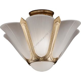 Possoni / Antique brass ceiling light / Lady 19113SF