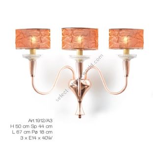 Il Paralume Marina / Wall Lamps / 1912/A3