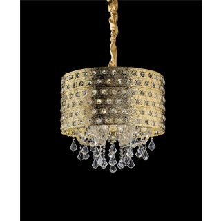 Italian Luxury Lighting / Chandeliers / Maria Theresa Gold 6 Lights 1941 006