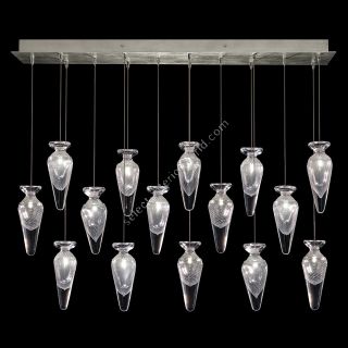 Fine Art Handcrafted Lighting / Pendants & Suspension Lights ESSENCE 49" W Rectangular