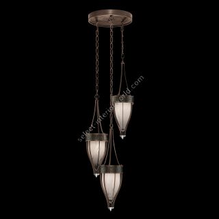 Fine Art Handcrafted Lighting / Pendants & Suspension Lights / MIRAGE 17.5" W Round