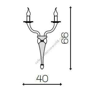 Il Paralume Marina / Wall Sconces / IL-2009A2