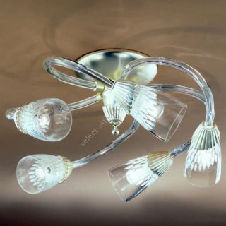 Patrizia Volpato / Chandeliers / Intrecc Handcrafted 24 Karat Gold