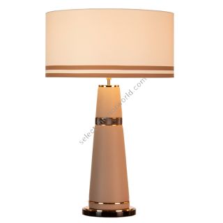 Mariner / Table Lamps / Casted Bronze & Leather 20280.0