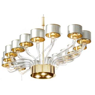 Il Paralume Marina / Pendants & Suspension Lights / 2079OVALCH16/LU