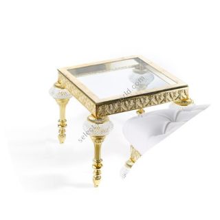 Il Paralume Marina / Coffee Tables / Casting Brass & Italian Cristals Elements 2100/TABLE/P/G