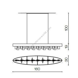Il Paralume Marina / Chandeliers / Contemporary / 2170/CH17