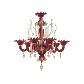Glass & Glass Murano / Chandeliers / Traditional Venetian chandeliers tvc2203