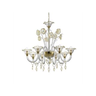 Glass & Glass Murano / Chandeliers / Traditional Venetian chandeliers TVC2209