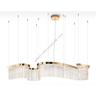 Il Paralume Marina / Chandeliers / Contemporary / 2273S1-Gold