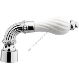 Bronces Mestre / Knobs for Shower Systems / Handle kit for shower system with porcelain twisted 233545.SL00.50