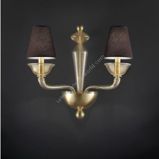 Glass & Glass Murano / Wall Sconces / Contemporary Venetian chandeliers CVC25020AP