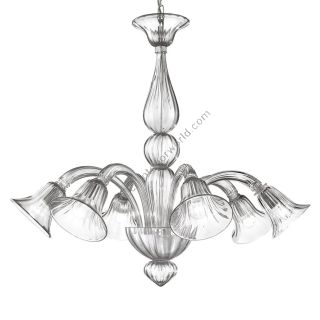 Glass & Glass Murano / Chandeliers / Contemporary Venetian 27057/6