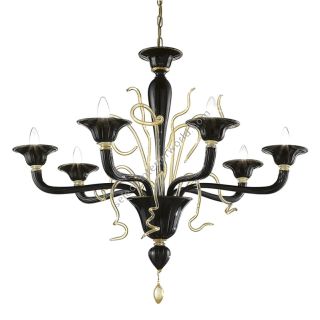Glass & Glass Murano / Chandeliers / Contemporary Venetian chandeliers CVC27061
