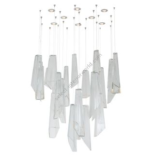 Patrizia Volpato / Chandeliers / Crypto Handcrafted Murano Glass 291