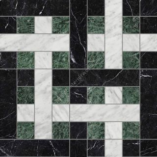 Bisazza / Marmo - Marmo Matt / Mesh Green SW10317