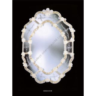 Italian Luxury Lighting / Wall Mirrors / Murano Glass Venetian Style 310S
