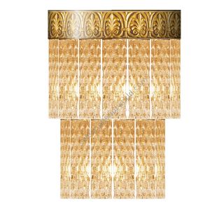 Mariner / Wall Sconces / Casted bronze & Venetian glass 20319.0