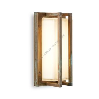 Moretti Luce / Outdoor Wall Lights / Ice Cubic rectangular 3413 E27