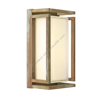 Moretti Luce / Outdoor Wall Lights / Ice Cubic rectangular 3414 GX53