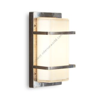 Moretti Luce / Outdoor Wall Lights / Ice Cubic rectangular 3415 E27