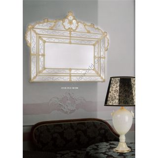 Italian Luxury Lighting / Wall Mirrors / Luxury Venetian Glass in Murano Glass 411S