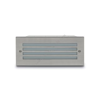 Moretti Luce / Recessed Lighting / Aluminum Modern LED / Wallbeam Inox 413 5W