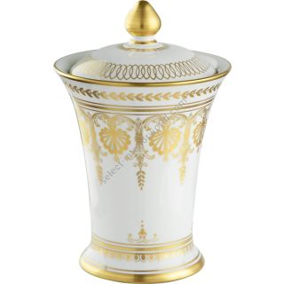 Le Porcellane / Vases with Lids / Potiche Fascia Impero 4151 4150