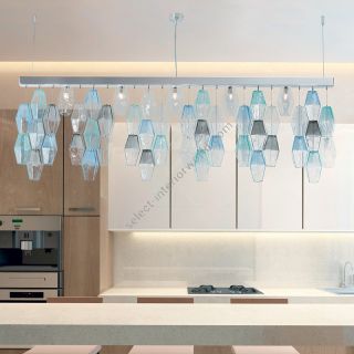 Patrizia Volpato / Island Lighting / Glace Handcrafted Murano Glass 24 Karat Gold PV-4615-S