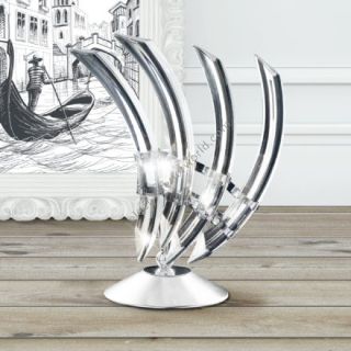 Patrizia Volpato / Table Lamps / Rondò Murano Glass 24 Karat Gold 522-LPSX