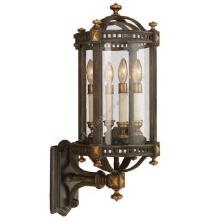 Fine Art Handcrafted Lighting / Outdoor Wall Mount / Beekman Place 28" 564681