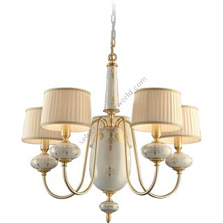 Le Porcellane / Chandeliers / Fascia Impero 5715 5 5715 8 5715 12
