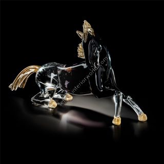 Italian Luxury Lighting / Animal Sculptures / Horse in Murano Glass 6004 2 SFM
