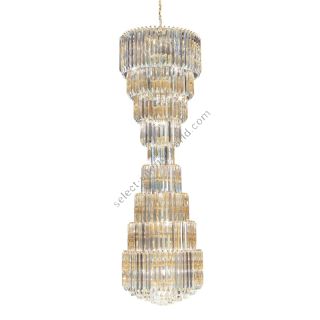 Patrizia Volpato / Cascade Lights / Cristalli Murano Glass 24 Karat Gold 6005-60