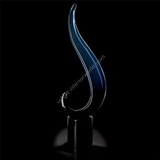 Italian Luxury Lighting / Abstract Sculptures / Knot in Gradient Murano Glass 6008 1 COL