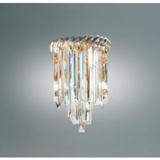 Patrizia Volpato / Wall Sconces / Cristalli Murano Glass 24 Karat Gold PV-6035-APP1