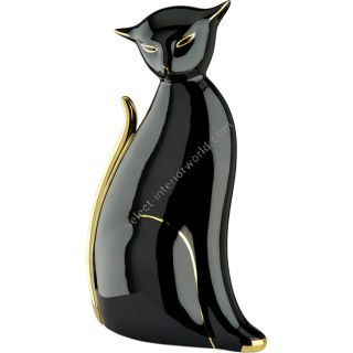 Le Porcellane / Animal Sculptures / Oriental Cat 7016