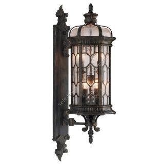 Fine Art Handcrafted Lighting / Outdoor Wall Lights / Devonshire 32" H