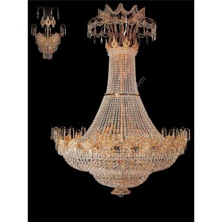 Italian Luxury Lighting / Chandeliers / Empire Crystal 48 Lights 8960 130